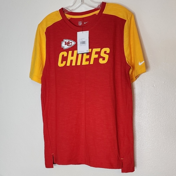 NEW NFL Gear NIKE Issue Team Apparel Kansas City Chiefs Youth TShirt Top Summer - Picture 16 of 16